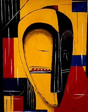 "Dissonance" - Acrylique sur toile - Vendu