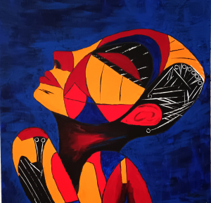 "Scarifications" Acrylique sur toile