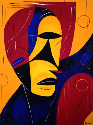 "Rémanence" Acrylique sur toile