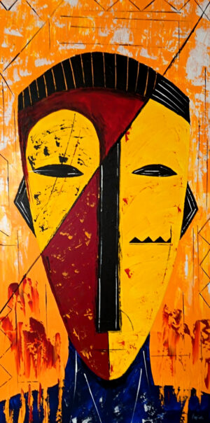 "Exploratio sui – Exploration de soi" Acrylique sur toile